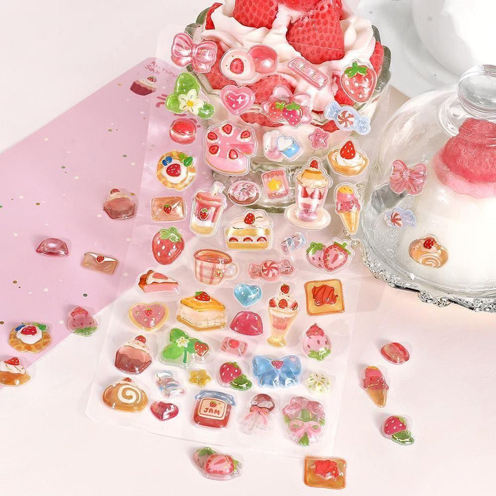 BGM Kyururun Seat Seal – Strawberry Sweets