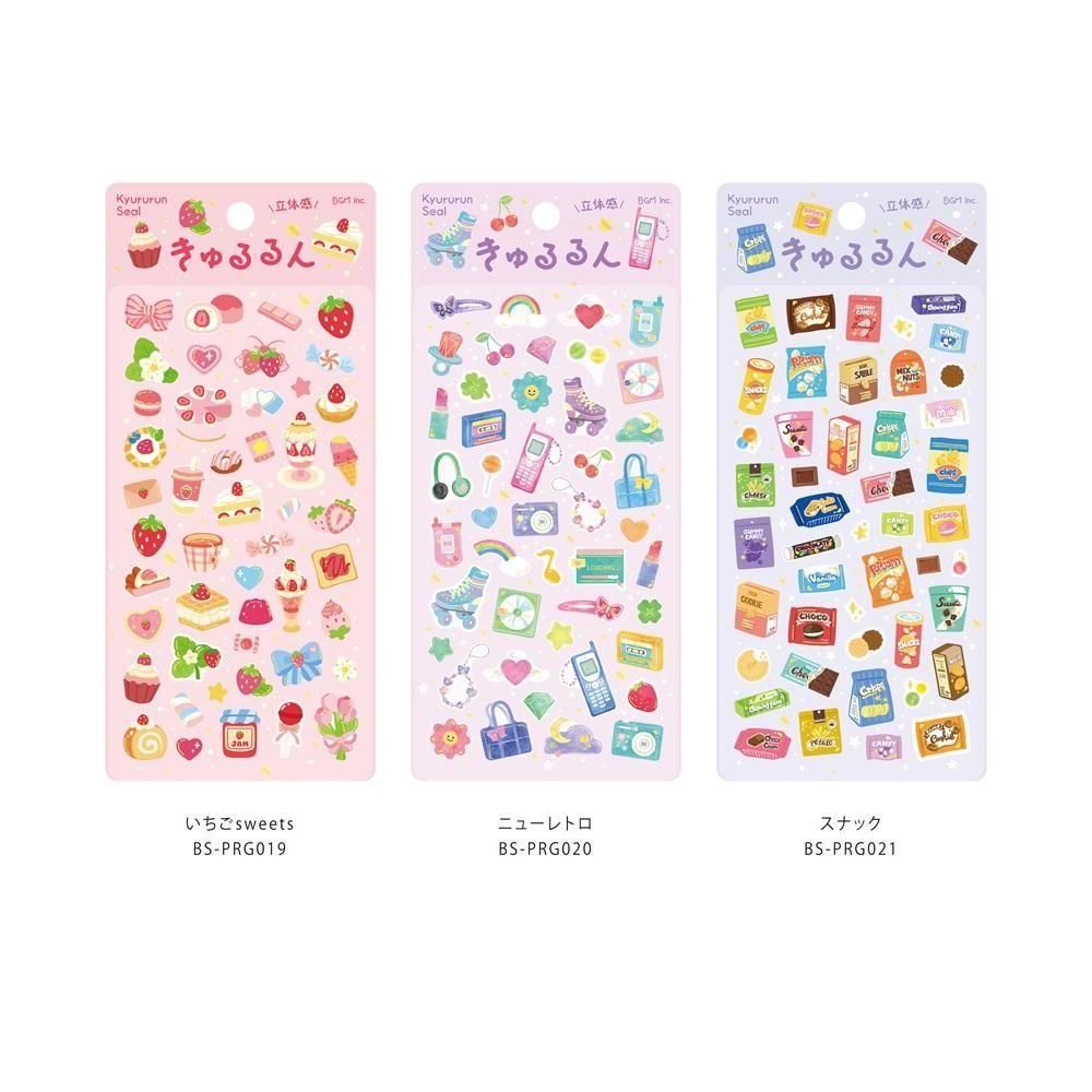 BGM Kyururun Seat Seal – Strawberry Sweets
