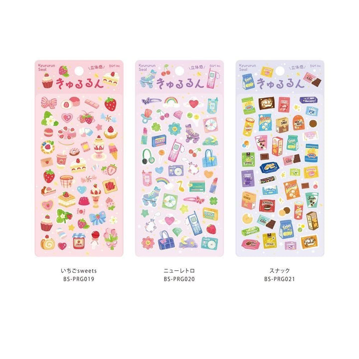 BGM Kyururun Seat Seal – Strawberry Sweets