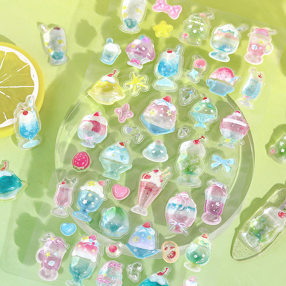 BGM Kyururun Seat Seal: Summer Sweet — side view