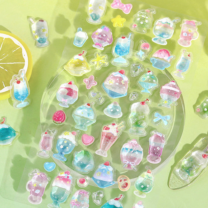 BGM Kyururun Seat Seal: Summer Sweet — side view