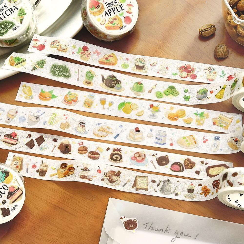 BGM Masking Tape Tokimeki Flavor – all designs