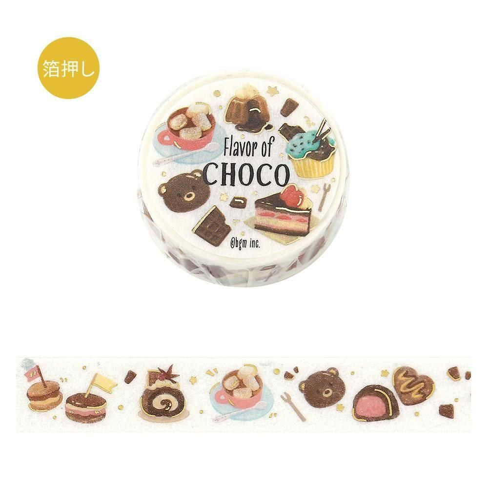 BGM Masking Tape Tokimeki Flavor – Chocolate