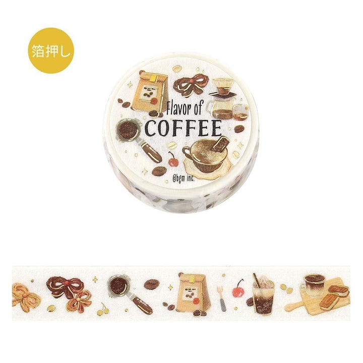 BGM Masking Tape Tokimeki Flavor – Coffee