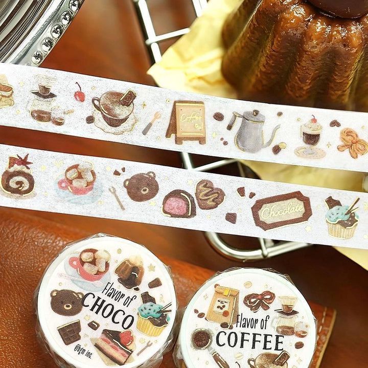 BGM Masking Tape Tokimeki Flavor – Coffee