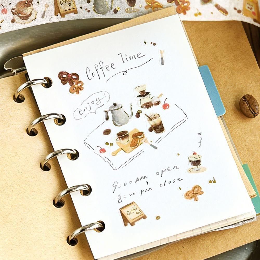 BGM Masking Tape Tokimeki Flavor – Coffee