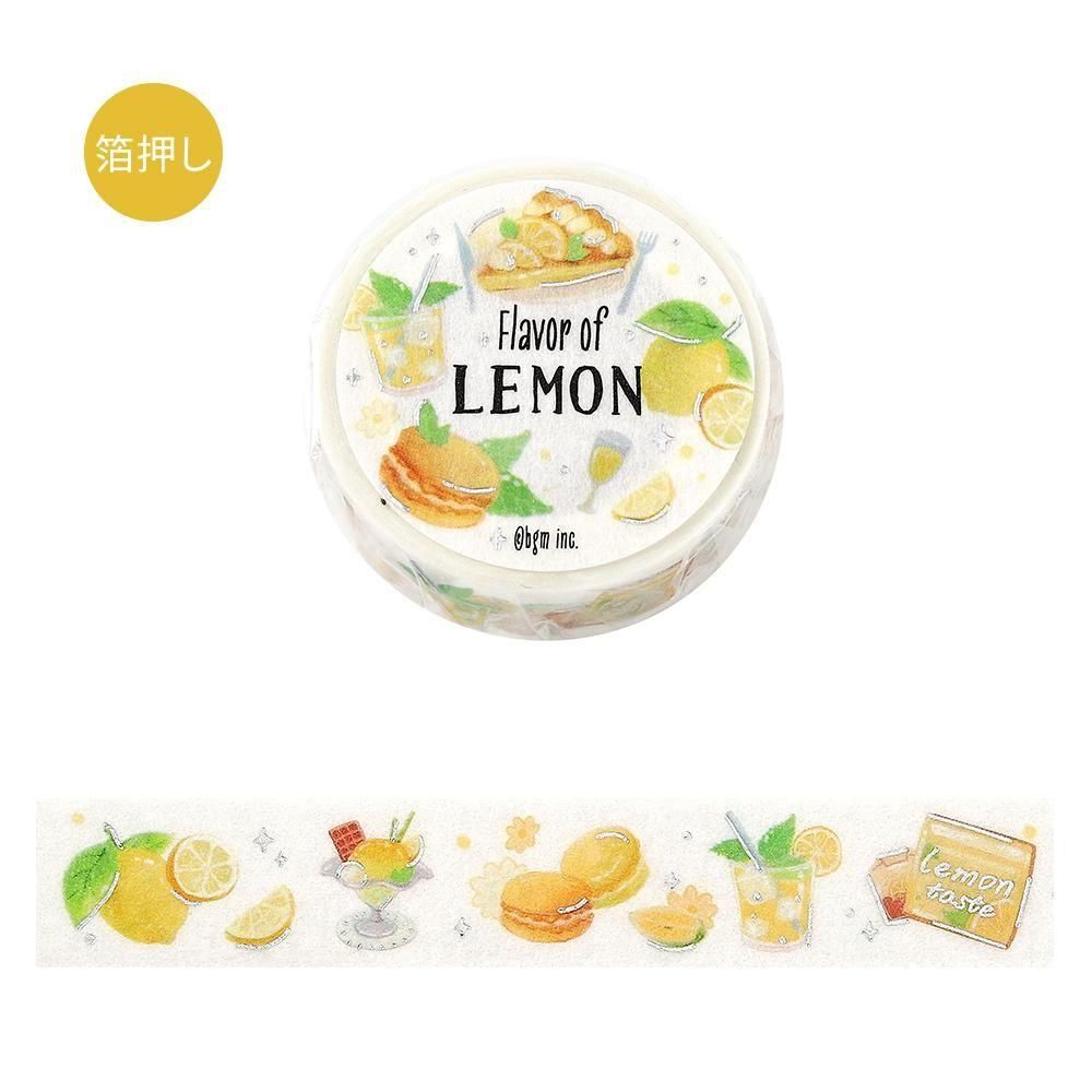 BGM Masking Tape Tokimeki Flavor – Lemon