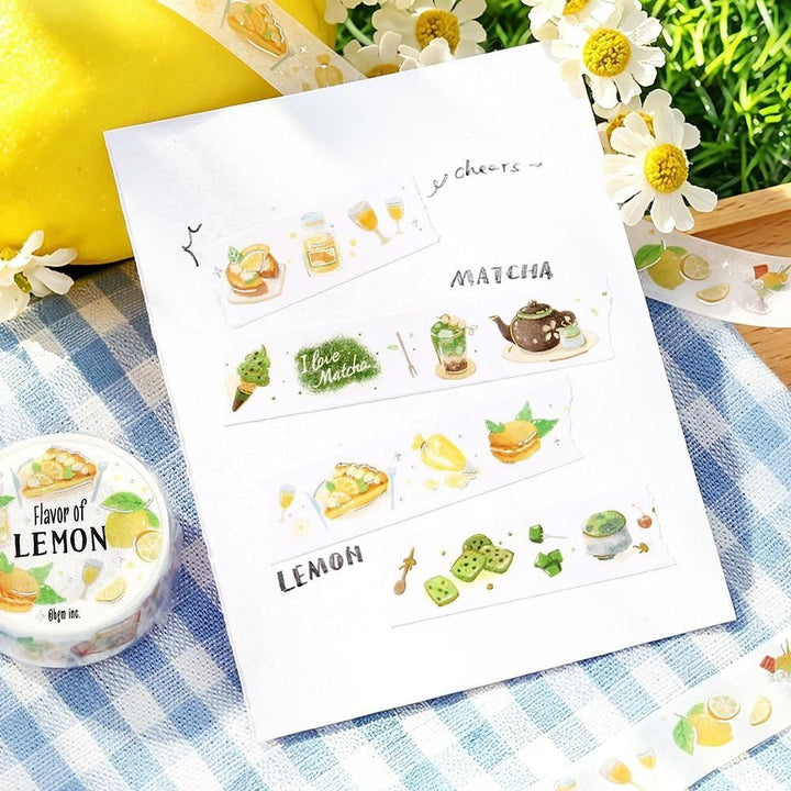 BGM Masking Tape Tokimeki Flavor – Lemon