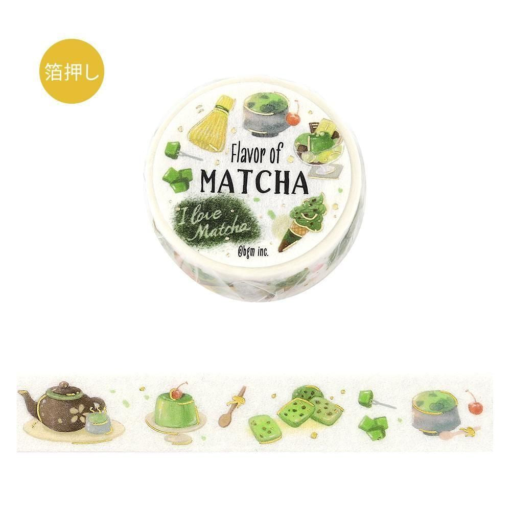 BGM Masking Tape Tokimeki Flavor – Matcha