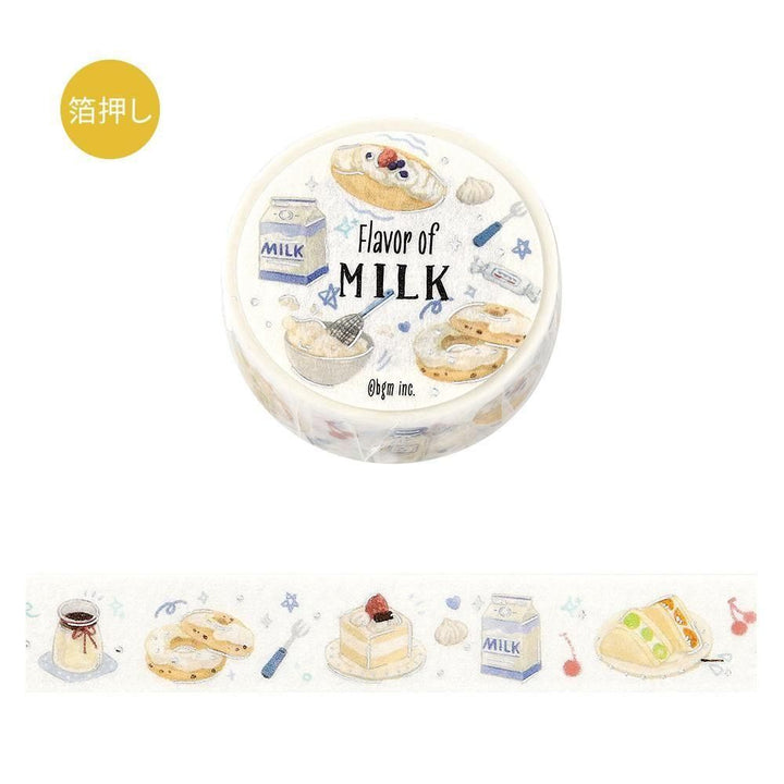 BGM Masking Tape Tokimeki Flavor – Milk