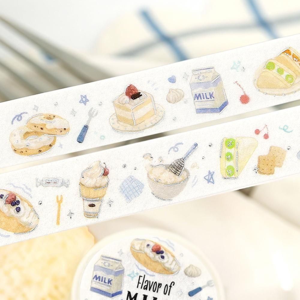 BGM Masking Tape Tokimeki Flavor – Milk