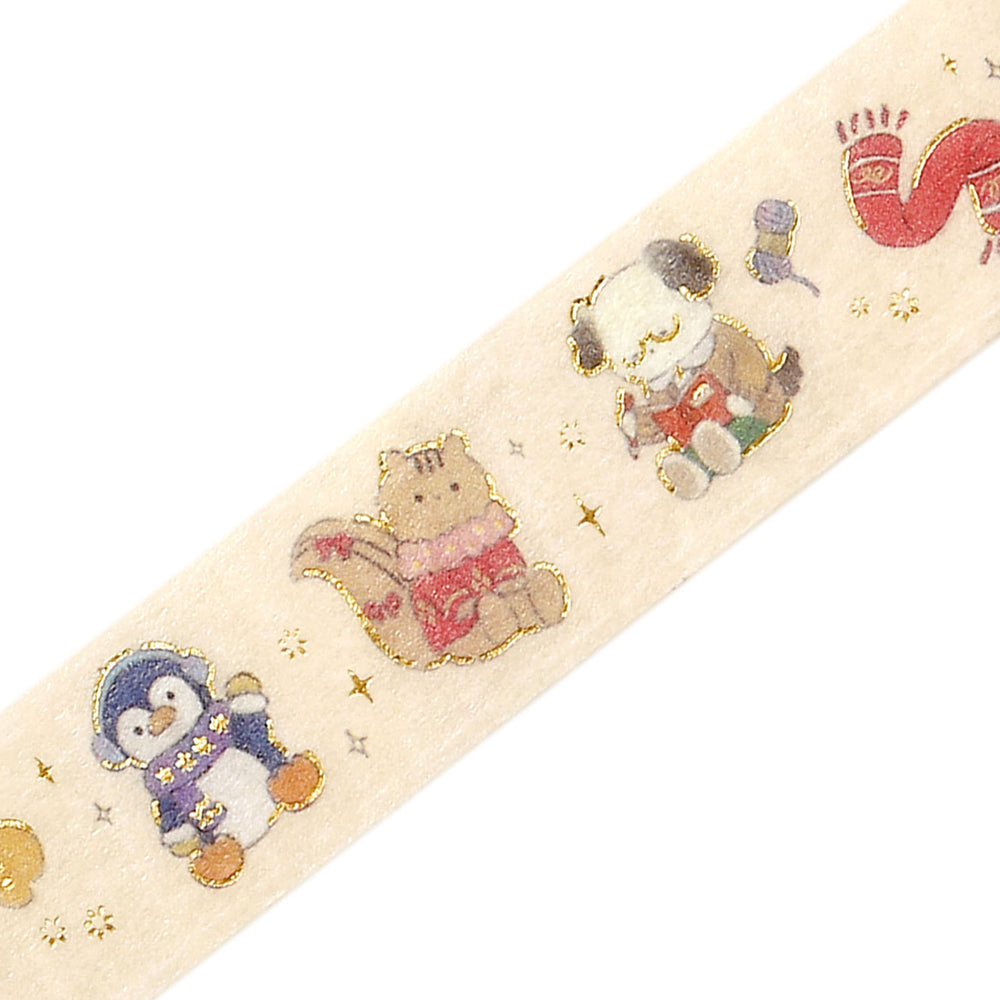 BGM Masking Tape Winter Limited Edition: Animals Preparing for Winter