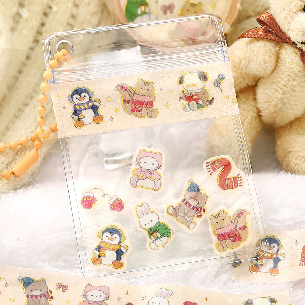 BGM Masking Tape Winter Limited Edition: Animals Preparing for Winter