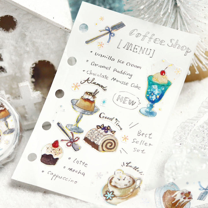 BGM Masking Tape Winter Limited Edition: Café à la Mode