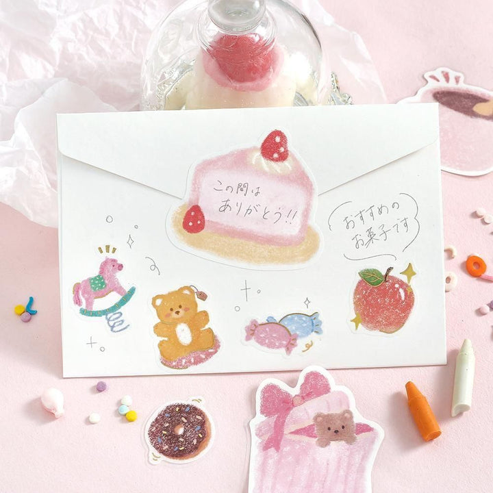 BGM Memo Seal Fuwari Sketch – Pink