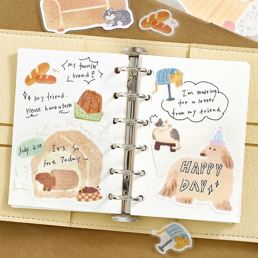 BGM Memo Seal Fuwari Sketch – Yellow