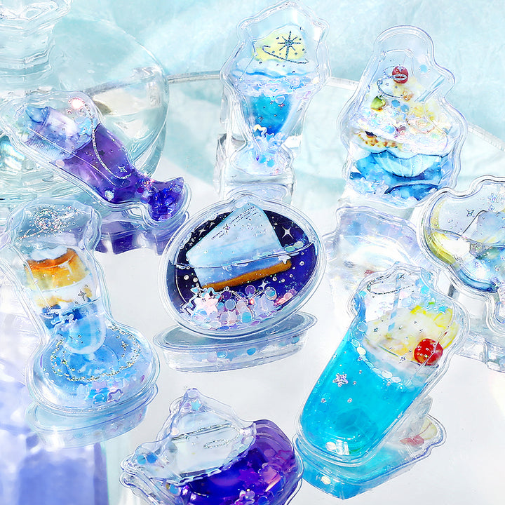 BGM Seat Seal: Cafe À la Mode – Dewy Blue