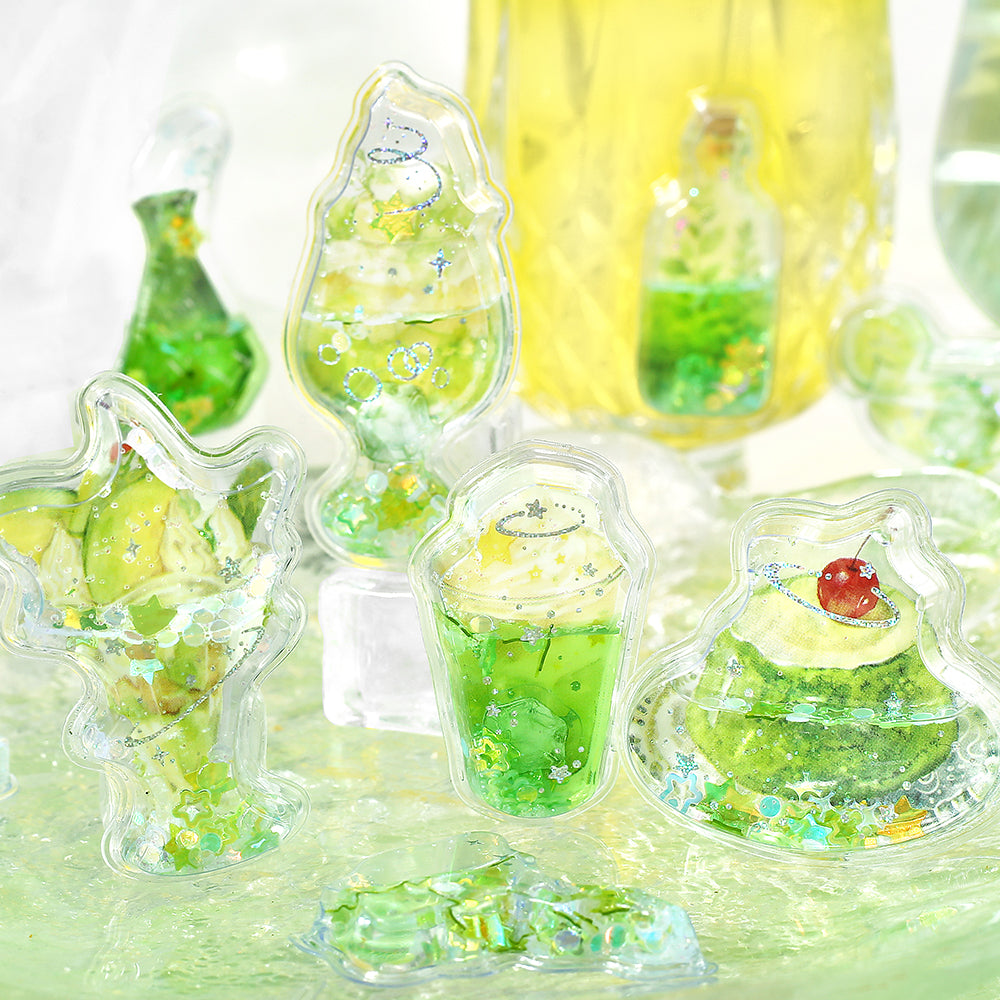 BGM Seat Seal: Cafe À la Mode – Dewy Green