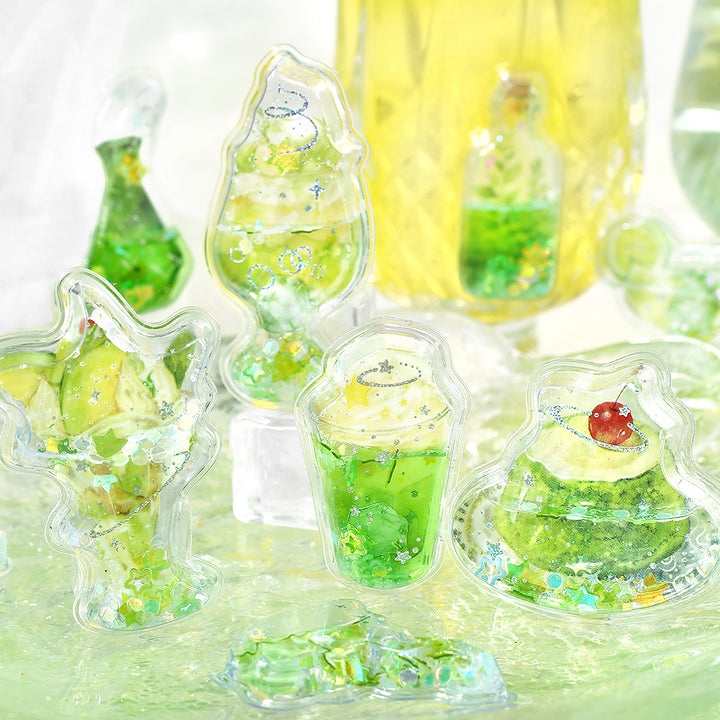 BGM Seat Seal: Cafe À la Mode – Dewy Green
