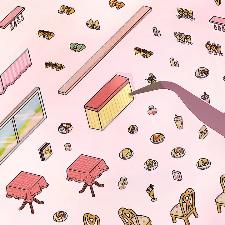 BGM Seat Seal: Crepe Shop — in use