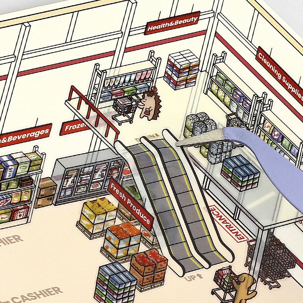 BGM Seat Seal: Supermarket — with packaging