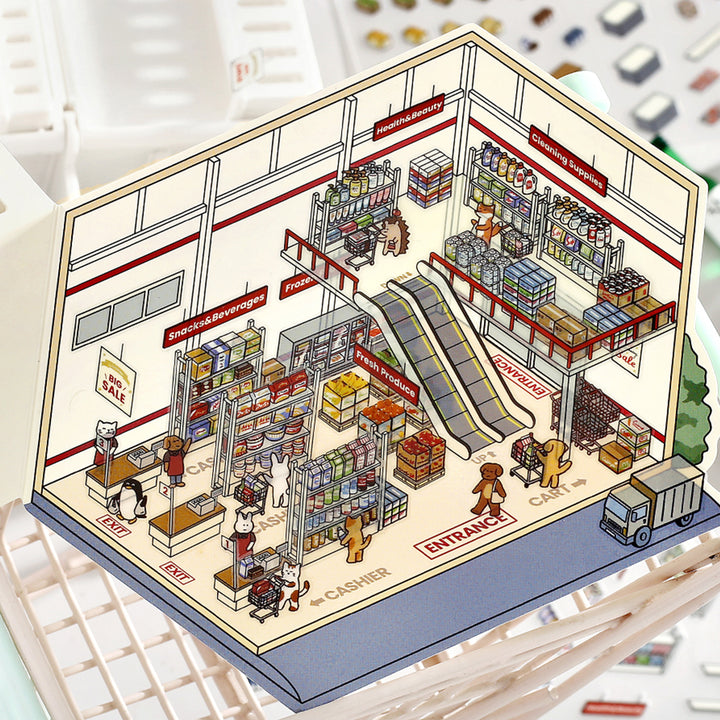 BGM Seat Seal: Supermarket — angle view