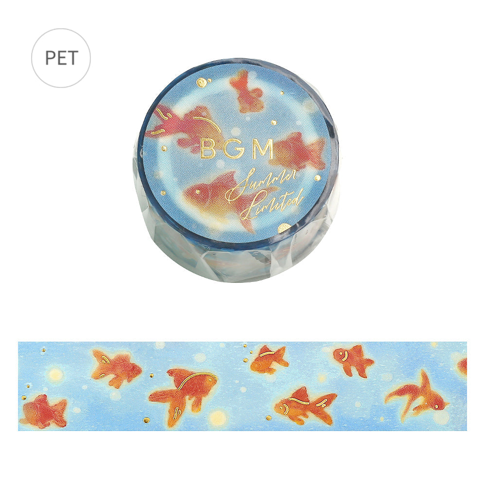 BGM Summer Limited Edition Clear Tape: Fluttering Goldfish