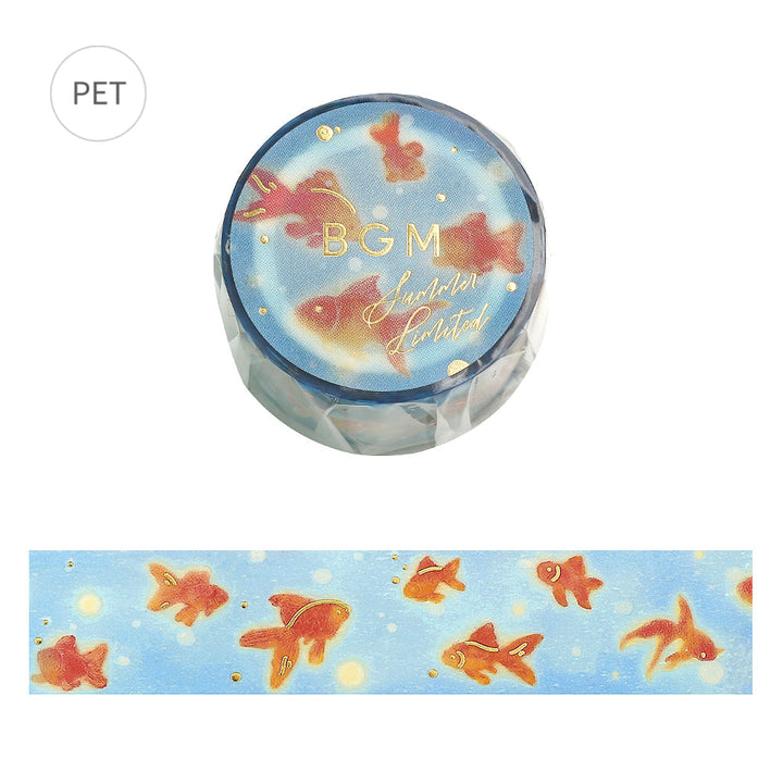 BGM Summer Limited Edition Clear Tape: Fluttering Goldfish