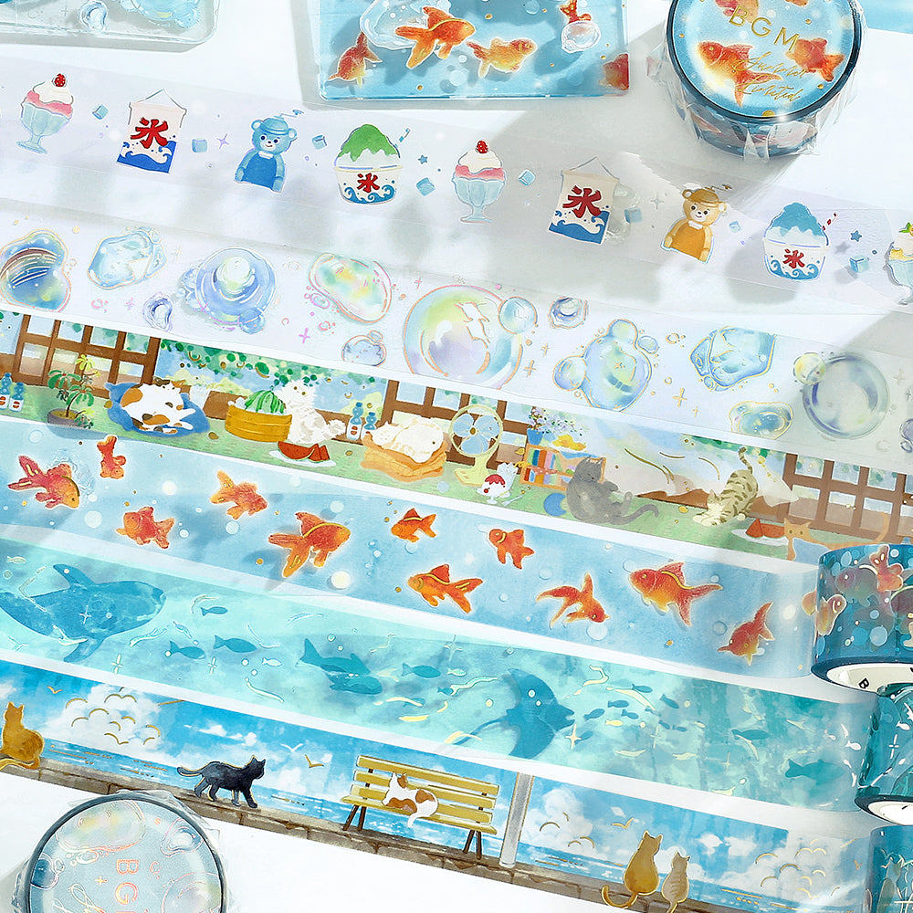 BGM Summer Limited Edition Clear Tape: Summer-Colored Ice
