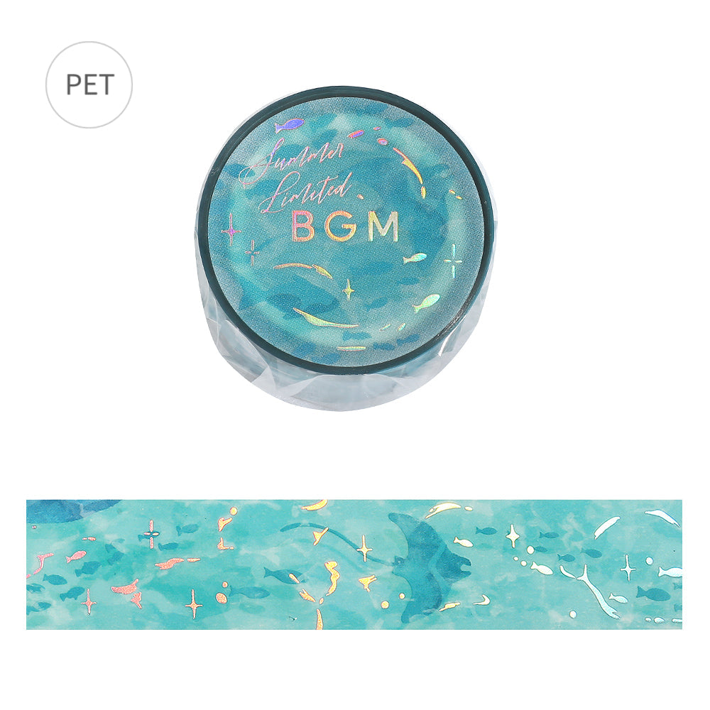 BGM Summer Limited Edition Clear Tape: Wave Shadows