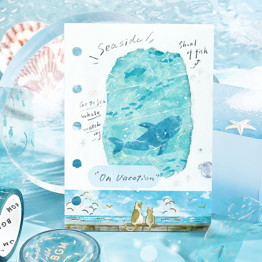 BGM Summer Limited Edition Clear Tape: Wave Shadows