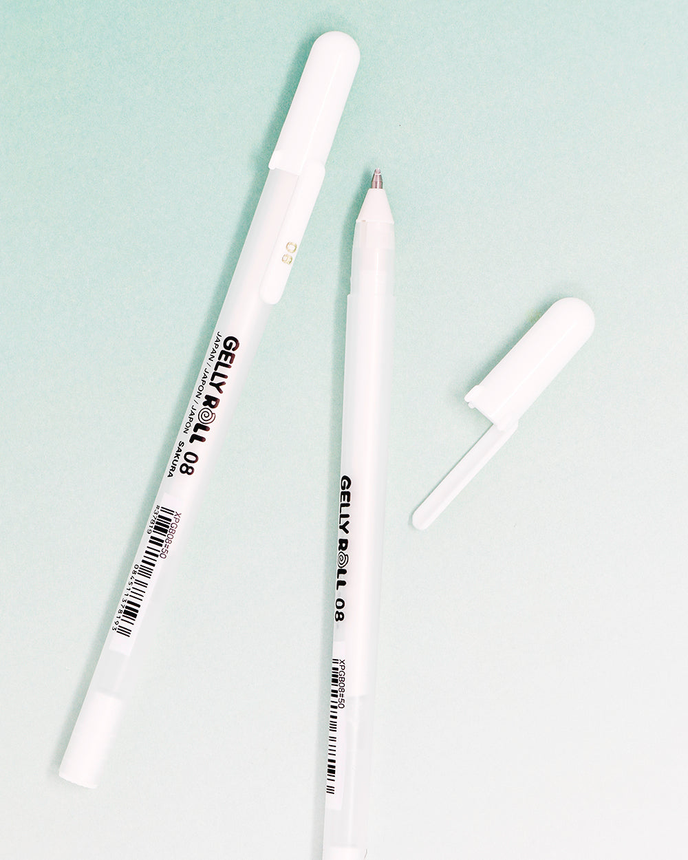 Sakura Gelly Roll Gel Pens, Opaque Bright White Ink, Medium Point