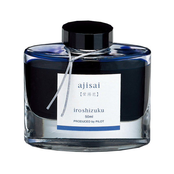 Load image into Gallery viewer, Pilot Iroshizuku 50ml Ink Bottle Fountain Pen Ink - Ajisai (Purple Blue)
