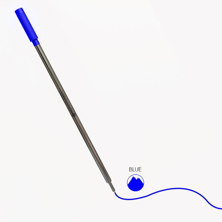 Monteverde Soft Roll Ballpoint Refill To Fit Cross Ballpoint Pen Blue – detail view