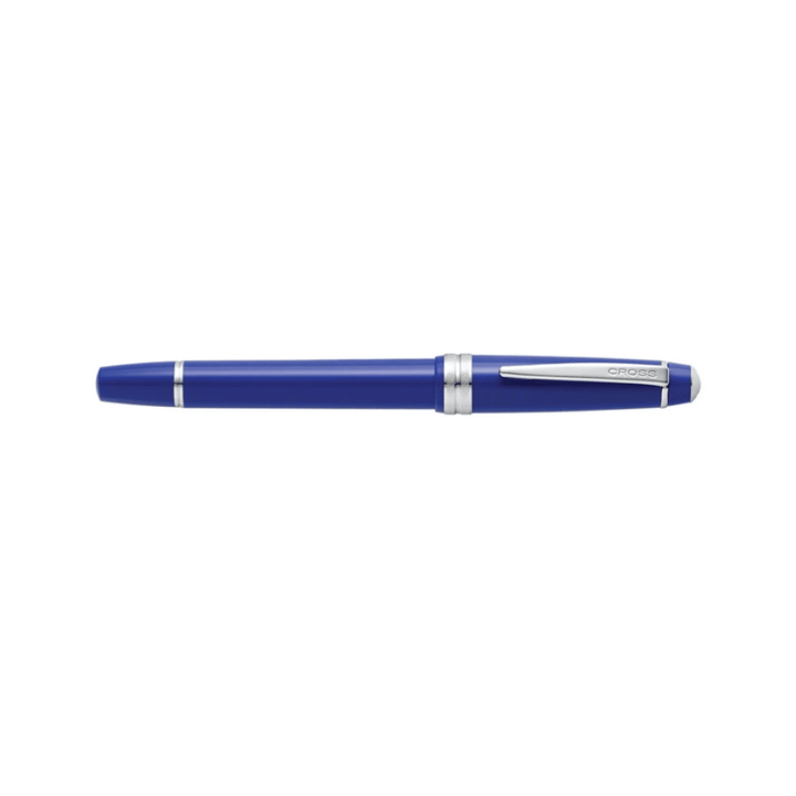 Cross Fountain BAILEY Light Glossy Blue with Blue Black Ink Bottle