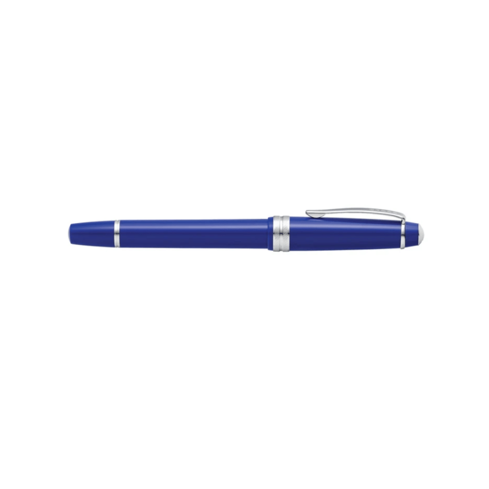 Cross Fountain BAILEY Light Glossy Blue with Blue Black Ink Bottle
