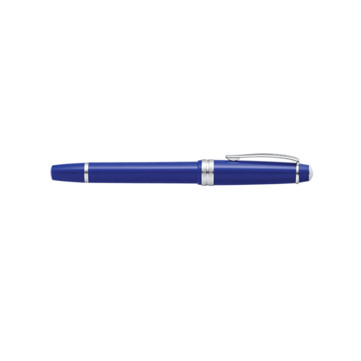 Cross Fountain BAILEY Light Glossy Blue with Blue Black Ink Bottle