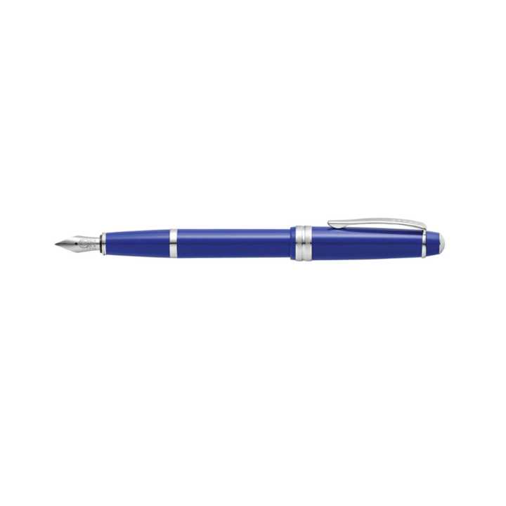 Cross Fountain BAILEY Light Glossy Blue with Blue Black Ink Bottle