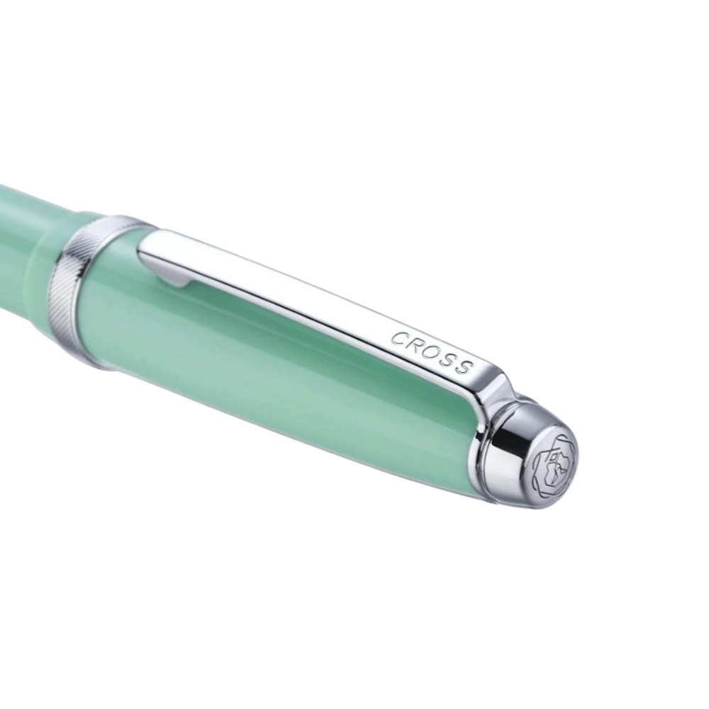 Cross Lume Selectip Seafoam With Polished Chrome Rollerball Pen