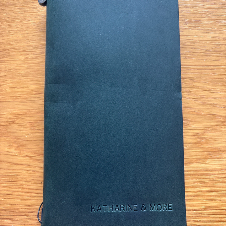 Custom Notebook Embossing – Personalised Name Embossing on TRAVELER&