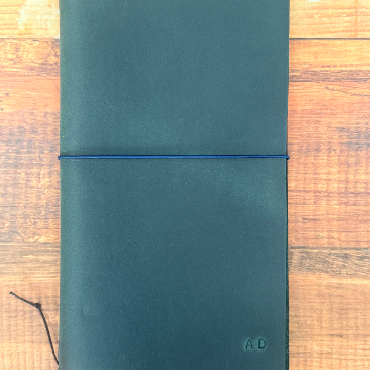 Custom Notebook Embossing – Personalised Name Embossing on TRAVELER&