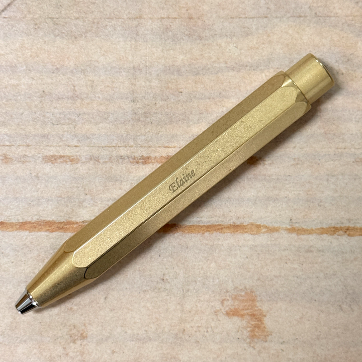 custom-pen-engraving-personalised-name-engraving-kaweco-brass-sport-ballpoint-pen-cityluxe-workroom