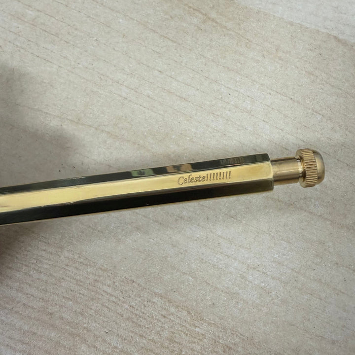 Custom Pen Engraving – Personalised Name Engraving on Kaweco Special Ballpoint Pen - Brass at Cityluxe WorkRoom