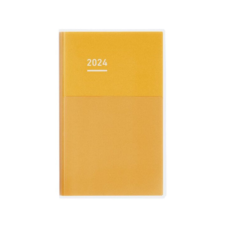 Kokuyo Jibun Techo DAYs 2024 A5 Slim Diary - Yellow [Pre-Order]