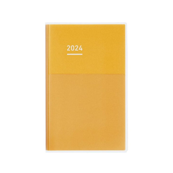 Load image into Gallery viewer, Kokuyo Jibun Techo DAYs 2024 A5 Slim Diary - Yellow [Pre-Order]
