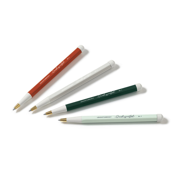 Leuchtturm1917 Natural Colours Drehgriffel Nr. 1 Ballpoint Pen - Forest Green — with packaging