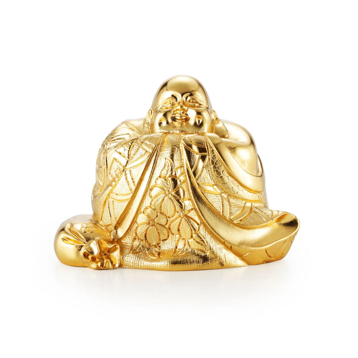 Royal Selangor Gilt Laughing Buddha Figurine