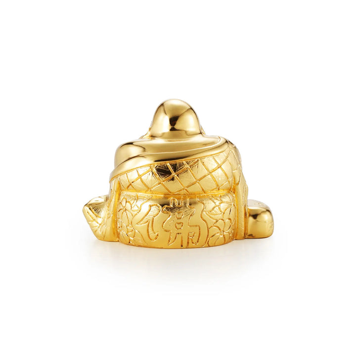 Royal Selangor Gilt Laughing Buddha Figurine