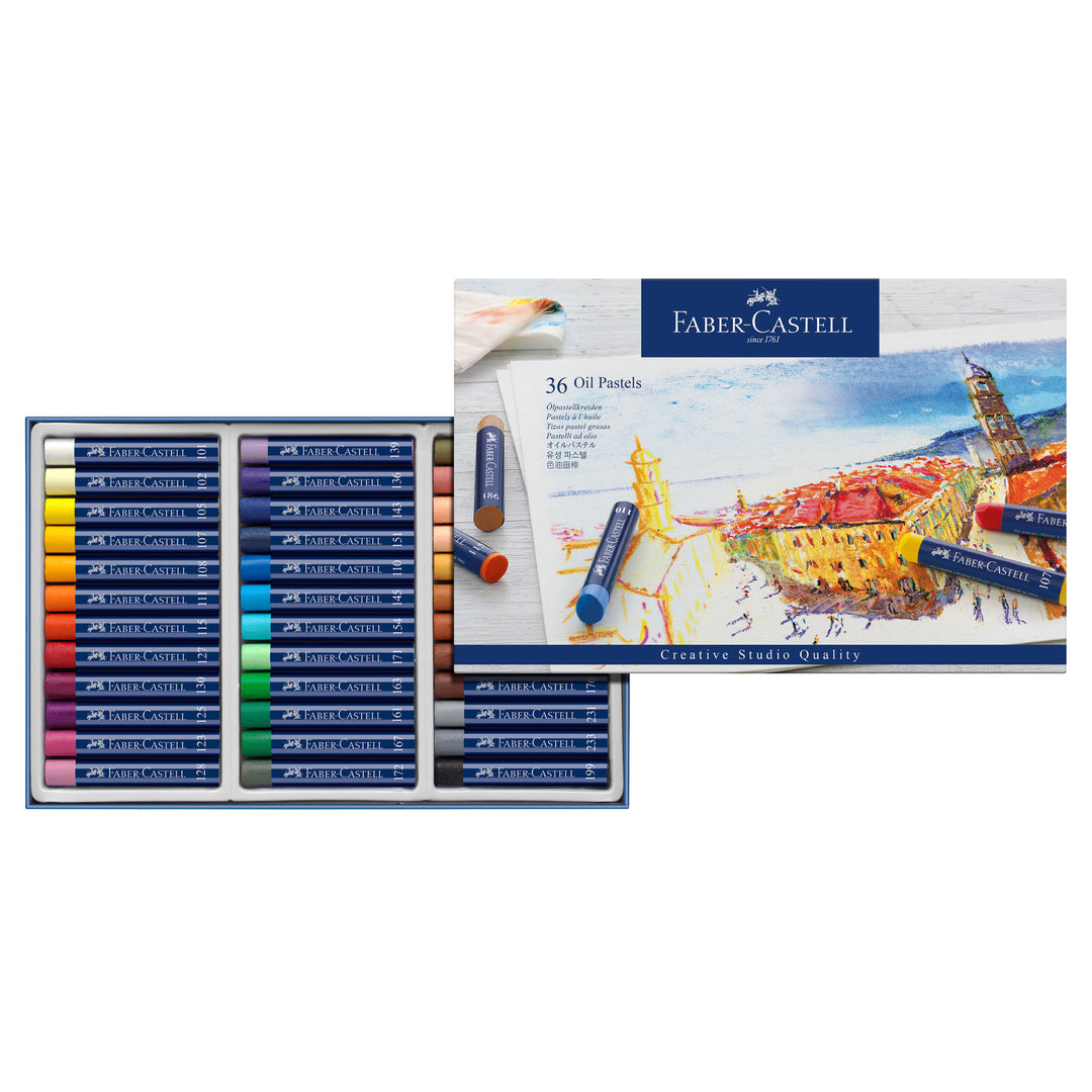 Faber-Castell Creative Studio Oil Pastels Set of 36