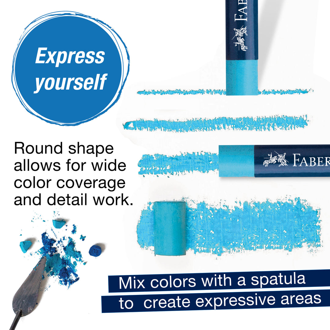 Faber-Castell Creative Studio Oil Pastels Set of 36